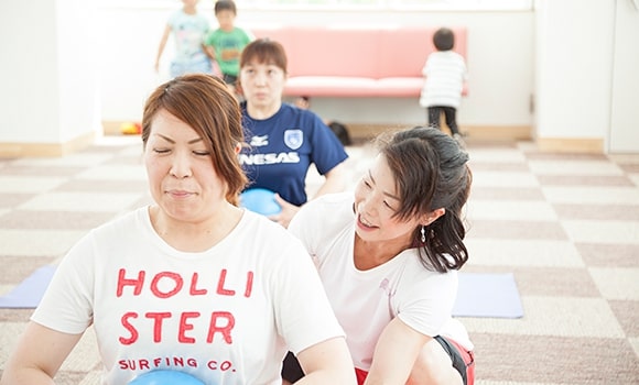 子育てしながらインストラクターとしても活躍