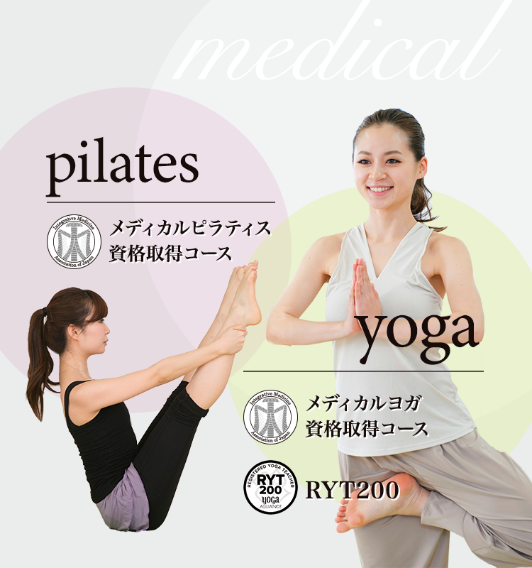 ヨガとピラティス講座